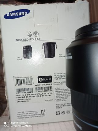 Samsung 50-200mm f/4.0-5.6 Obiettivo NX