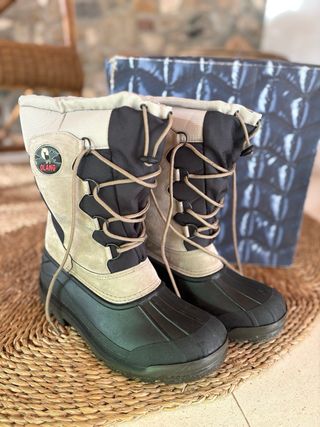 Stivali da neve Olang beige/nero