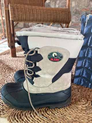 Stivali da neve Olang beige/nero