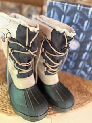 Stivali da neve Olang beige/nero