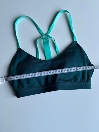 Top sportivo Adidas verde acqua