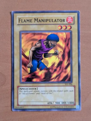 Carta Yu-Gi-Oh! Flame Manipulator