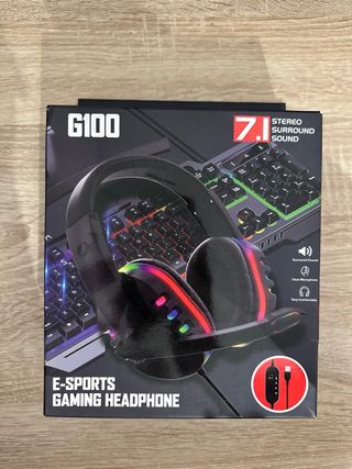 Cascos Gamer G100 7.1 Surround