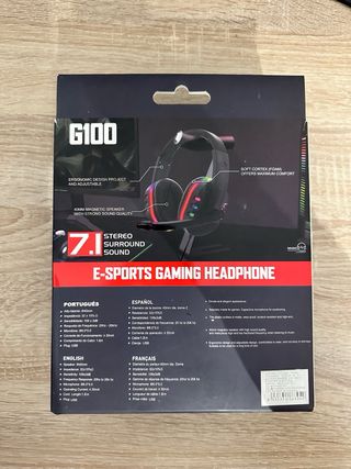 Cascos Gamer G100 7.1 Surround