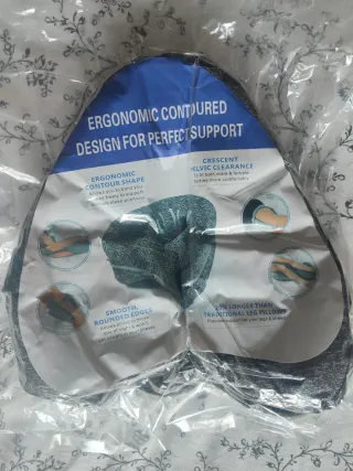 Almohada cojín ergonómico / ortopédico piernas