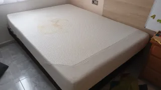 Cama somier+colchón+ ropa de cama