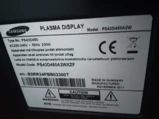 Televisión Samsung 43