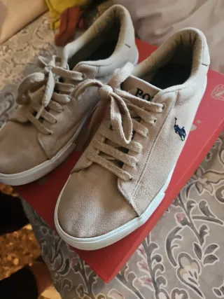 Zapatillas Polo Ralph Lauren Beige