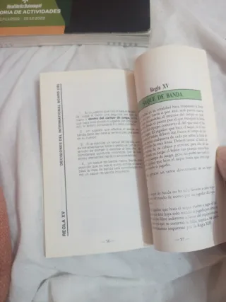 Las reglas del fútbol actualizadas