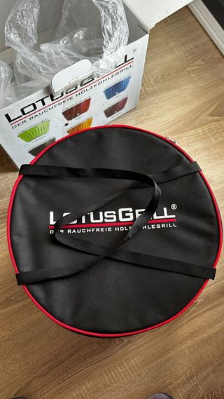 Barbacoa Lotusgrill G340 roja