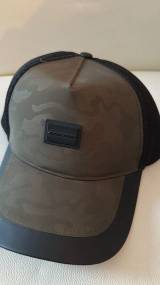 Gorra Antony Morato Camuflaje Negra y Verde