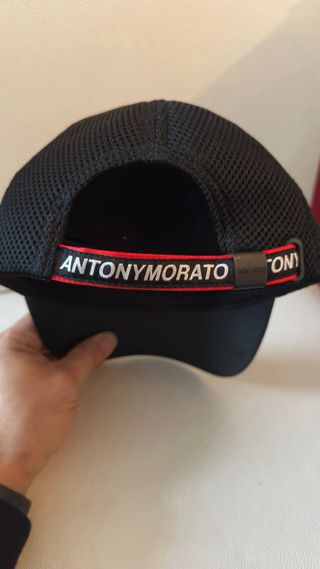 Gorra Antony Morato Camuflaje Negra y Verde