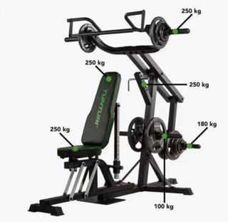 Máquina Musculación Tunturi WT80