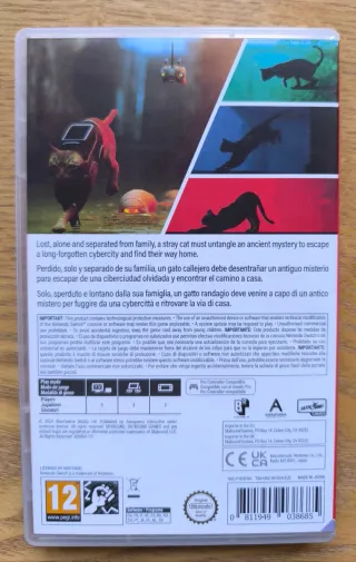 Stray Nintendo Switch (juego del gato)