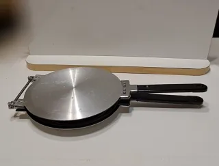 Padella doppia girafrittata/crepes antiaderente