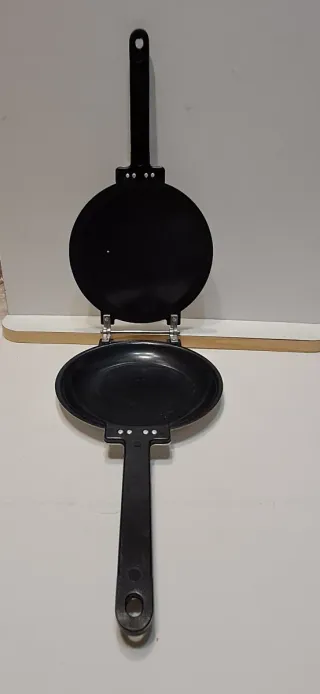 Padella doppia girafrittata/crepes antiaderente