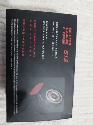 Soporte Móvil Tesla S12 Carga Inalámbrica