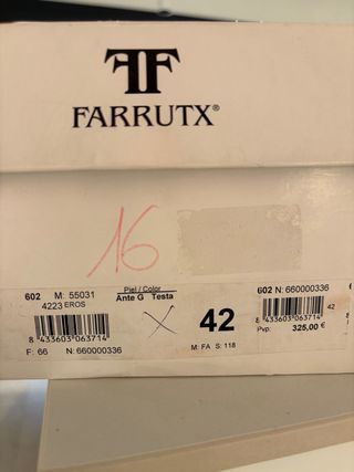 Botines Hombre Farrutx Marrón Talla 42