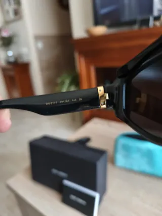 Gafas de Sol Dolce y Gabbana Negras Doradas