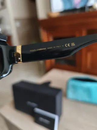 Gafas de Sol Dolce y Gabbana Negras Doradas