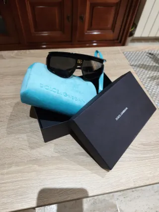 Gafas de Sol Dolce y Gabbana Negras Doradas