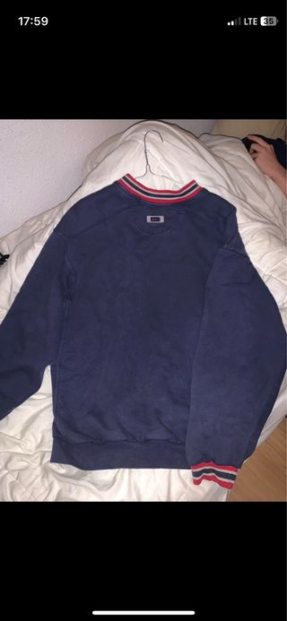 Sudadera Nike Vintage Azul y Roja