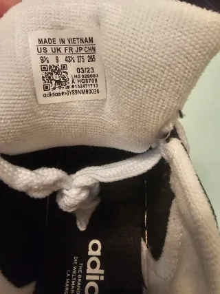 Adidas Campus Zapatillas Negras Blancas