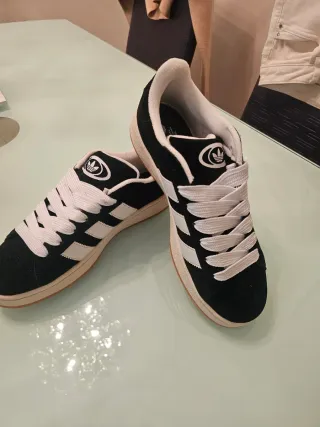 Adidas Campus Zapatillas Negras Blancas