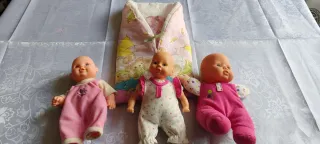 Lote 3 Muñecas Bebé