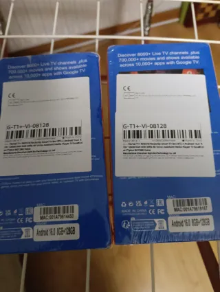 Android TV Box 4GB+32GB con Mando Voz