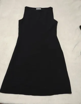 Vestido Negro Emporio Armani - Made in Italy