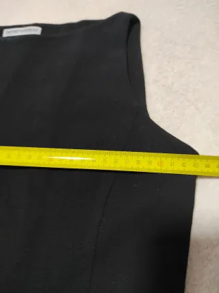 Vestido Negro Emporio Armani - Made in Italy