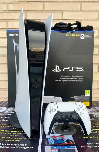 PlayStation 5 Digital Edition Bianca