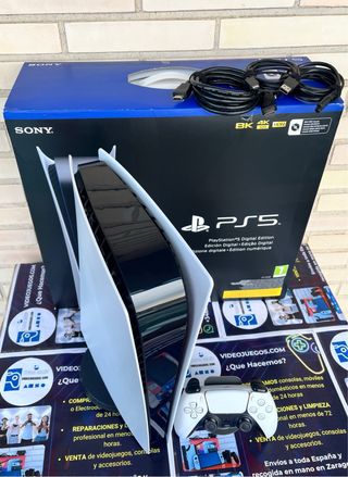 PlayStation 5 Digital Edition Bianca