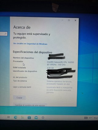 Portátil ASUS Plata y Negro