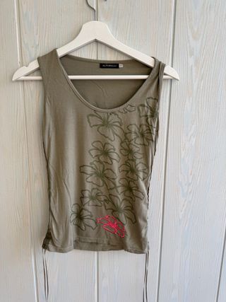 Camiseta sin mangas ALTOBELLI floral S