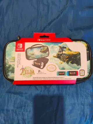 Custodia da viaggio Deluxe per Nintendo Switch Zelda Tears of the Kingdom