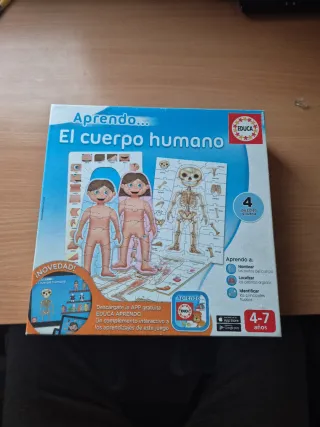 Puzzle Educa El Cuerpo Humano 4-7 años