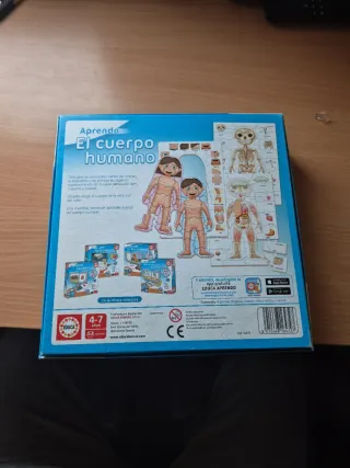 Puzzle Educa El Cuerpo Humano 4-7 años