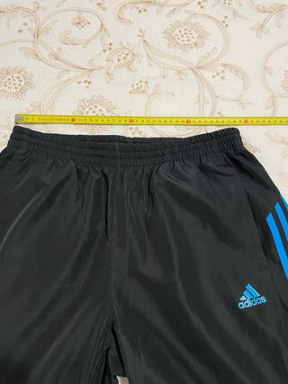Pantalón Chándal Adidas Negro y Azul