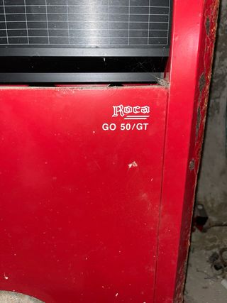 Caldera Roca GO 50/GT Roja con termo
