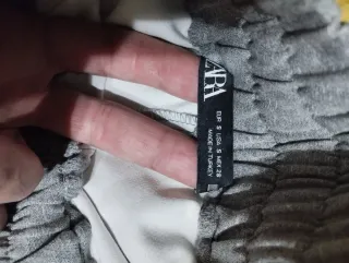 Pantaloni grigi taglia S Zara