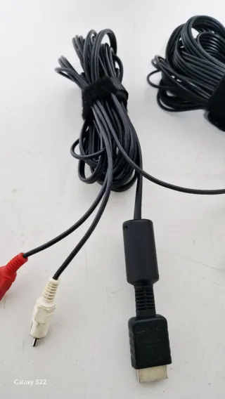 3 Cables AV para PS1 y PS2