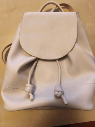 Mochila Zara Blanca