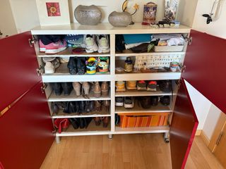 Mueble Doble con Baldas Movibles1,20-0,64+o,38-0,4