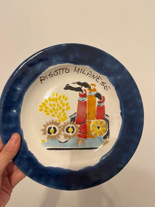 Set 6 Piatti Ceramica De Simone Gastronomia