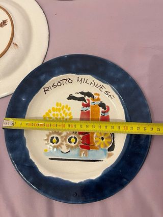 Set 6 Piatti Ceramica De Simone Gastronomia