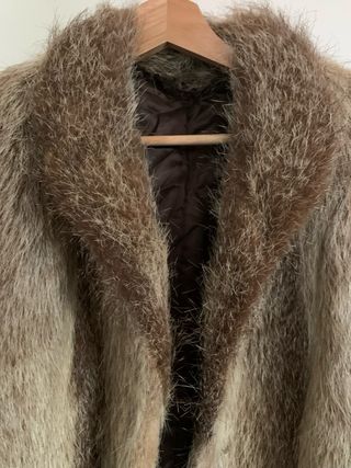 Abrigo de pelo natural