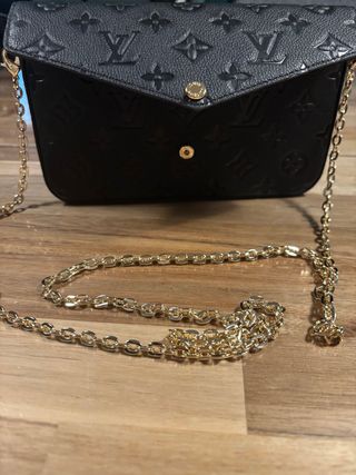 Borsa Louis Vuitton Nero e Oro