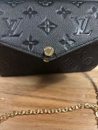 Borsa Louis Vuitton Nero e Oro